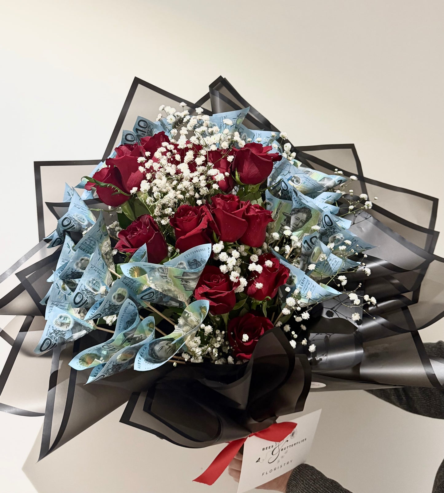 Rose Money Bouquet