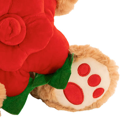 Teddy Bear with Flower - Valentines Day