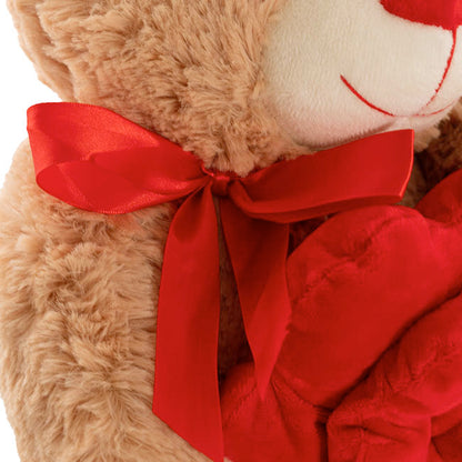 Teddy Bear with Flower - Valentines Day