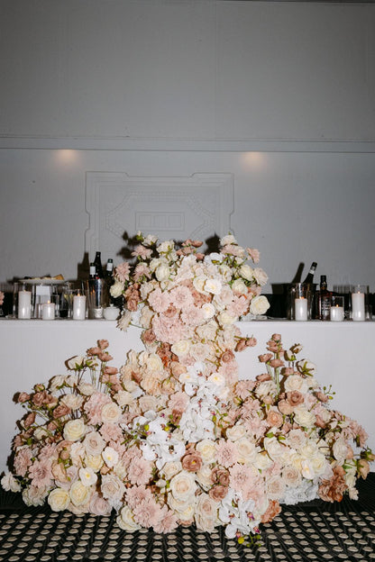 Nude Elegance Wedding Package – Full Reception Styling in Soft Neutral Tones